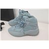 Image 2 : Season 7 'House Blue' Thick Suede High-Top Sneakers Size US 11 w/ Dust Bag & Box