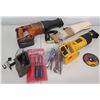 Image 1 : RIDGID R8442 & DeWalt DW938 Reciprocating Saw, Stanley Fat Max & Hand Tools