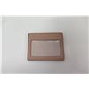 Image 2 : Michael Kors Tan 4-Slot Card Holder w/ Clear ID Pocket