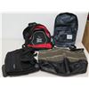 Image 1 : Qty 4 Backpacks - Herschel, 2017 Summer Institute, Magellan's & Tan Duffle