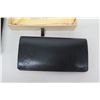 Image 2 : Louis Vuitton Black Folding Wallet w/ Card Slots & Change Purse, in Box
