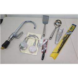Delta Deluca Faucet, New Gooseneck Light, Martha Stewart Utensils