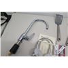 Image 2 : Delta Deluca Faucet, New Gooseneck Light, Martha Stewart Utensils