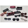 Image 1 : Qty 11 Pair Sunglasses & 5 Cases - Ray Ban, Izod, Baby Phat, etc