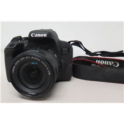 Canon EOS 800D Camera w/ Zoom Lens EF-S 18-55mm & Carry Strap