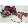 Image 1 : Craftsman Laser Trac Saw, Hilti & Milwaukee Reciprocating Saws & Reebok Bag