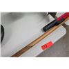 Image 25 : Qty 3 Weed Whackers, Shindaiwa Leaf Blower, Rake & Broom w/ Dustpan
