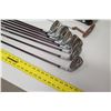 Image 9 : Qty 13 X-Yard TXT Senfina & TR-X Golf Clubs & Putters w/ Black Golf Bag