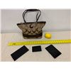 Image 2 : Coach Monogram Bag, Checkbook Holder, Credit Card Holder, etc