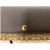Image 8 : Brown Coach Monogram Wallet/Credit Card Holder, Red Monogram Purse & Black Bag