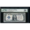 1928D $1 Silver Certificate PMG 58