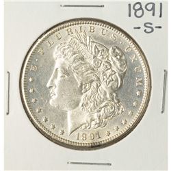 1891-S $1 Morgan Silver Dollar Coin