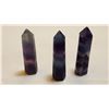 Image 1 : Three Piece Flourite Healing 6 Point Gemstones
