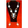Image 1 : 330ctw Opalite Necklace And Earring Set