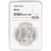 Image 1 : 1899-O $1 Morgan Silver Dollar Coin NGC MS62