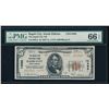 1929 $5 Rapid City National Bank Note PMG 66EPQ