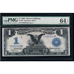 1899 $1 Black Eagle Silver Certificate PMG 64EPQ