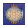 Image 2 : Victor Vasarely (1908-1997), "Structure Universelles De L'hexagone Portfolio" Includes 8 Heliogravur