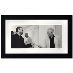 "Ringo Starr & Charlie Watts" Limited Edition Giclee by Rob Shanahan, Numbered and Hand Signed with 