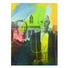 Image 1 : Steve Kaufman (1960-2010), "American Gothic" Hand Painted Limited Edition Silkscreen on Canvas (36" 