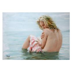 Vidan, "Solitude" Limited Edition on Canvas, Numbered and Hand Signed with Certificate.