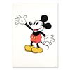 Image 1 : "Mickey Mouse (Waving)" Disney Serigraph, with Letter of Authenticity.