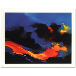 Thomas Leung, "Fire Surf" Limited Edition, Numbered and Hand Signed with Letter of Authenticity.