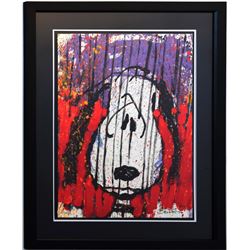 Tom Everhart- Hand Pulled Original Lithograph "Winter"