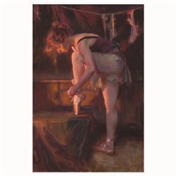 Dan Gerhartz, "The Audition" Limited Edition on Canvas, Numbered and Hand Signed with Letter of Auth