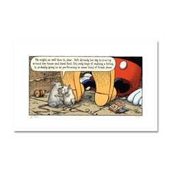 Bizarro! "Mickey's Parents" Numbered Limited Edition Hand Signed by creator Dan Piraro; Letter of Au