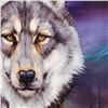 Image 2 : "Wolf Lights" Limited Edition Giclee on Canvas by Martin Katon, Numbered and Hand Signed. This piece