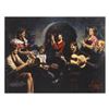 Image 1 : Fabian Perez, "La Juerga" Hand Textured Limited Edition Giclee on Board. Hand Signed and Numbered.