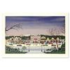 Image 1 : Nobuo Watanabe, "Christmas In Cambria" Limited Edition Serigraph, Numbered and Hand Signed with Lett