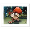 Image 1 : "Knockout Taz" Limited Edition Giclee from Warner Bros., Numbered with Hologram Seal and Certificate