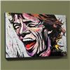 Image 3 : "Mick Jagger" Limited Edition Giclee on Canvas (40" x 30") by David Garibaldi, Numbered and Signed. 