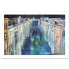 Image 1 : "Long Canal, Venice" Limited Edition Giclee on Canvas (36" x 24") by Alex Zwarenstein, Numbered and 