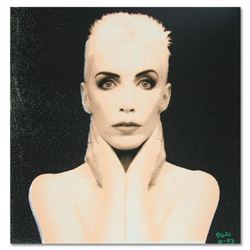 Ringo (Protege of Andy Warhol's Apprentice, Steve Kaufman), "Annie Lennox" One-of-a-Kind Hand Pulled