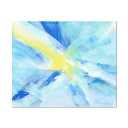 Thomas Leung, "Kaleidoscope II" Original Oil Painting on Canvas Board, Hand Signed with Certificate 