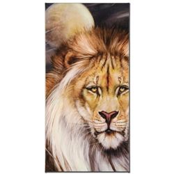 "Leo Moon" Limited Edition Giclee on Canvas by Martin Katon, Numbered and Hand Signed. This piece co