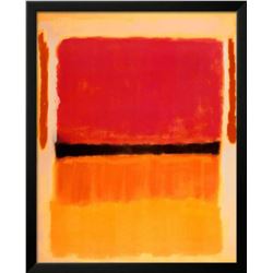 Mark Rothko "Untitled (Violet, Black, Orange, Yellow on White and Red)" 1949 Offset Lithograph