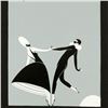 Image 2 : Erte (1892-1990), "Pas de Deux" Limited Edition Serigraph, Numbered and Hand Signed with Certificate