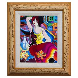 Patricia Govezensky- Original Giclee on Canvas "Morning Breeze"