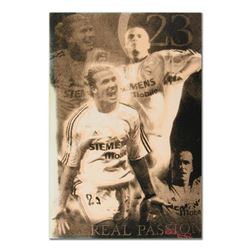 Ringo, "David Beckham" One-of-a-Kind Hand-Pulled Silkscreen on Canvas, Hand Signed with Certificate 