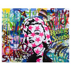 Nastya Rovenskaya- Mixed Media "Starface"