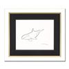 Image 1 : Wyland, "Orca" Framed Original Sketch, Hand Signed with Certificate of Authenticity.