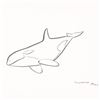 Image 2 : Wyland, "Orca" Framed Original Sketch, Hand Signed with Certificate of Authenticity.