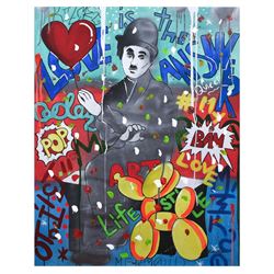 Nastya Rovenskaya- Mixed Media "His Ballon"