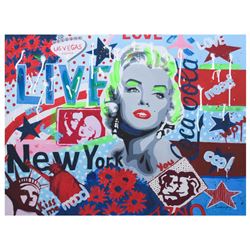 Nastya Rovenskaya- Mixed Media "Looking for Glory"