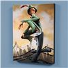 Image 3 : "Peter Pan" Limited Edition Giclee on Canvas by David Garibaldi, CC Numbered from Miniature Series a