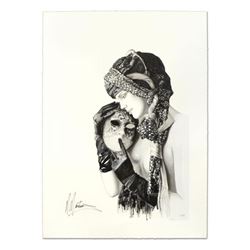 Martiros Manoukian, "Silent Advice" Limited Edition Serigraph, Numbered and Hand Signed with Certifi